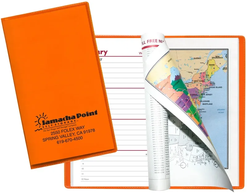 Custom Translucent Vinyl Weekly Pocket Planner — view 5
