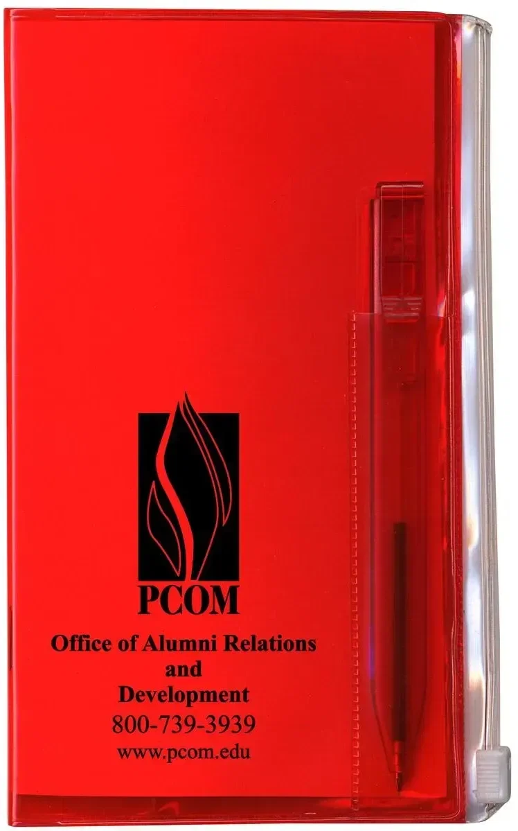 Custom Translucent Pocket Planner+Pen