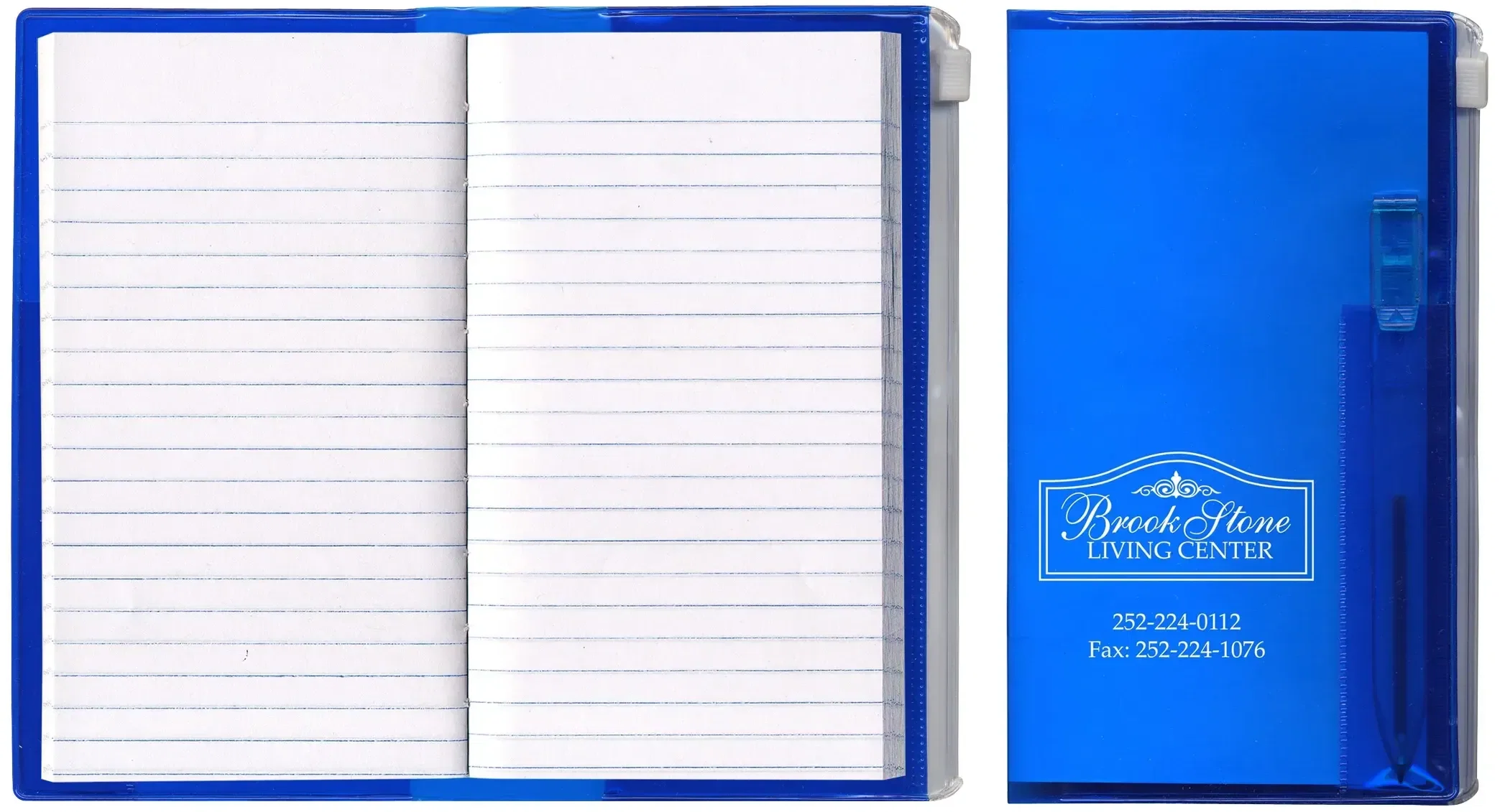Personalized Tally Book with Pen & Extra Pocket — view 2