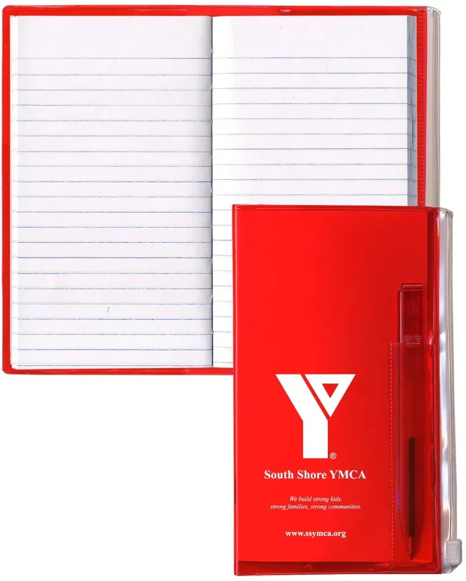 Personalized Tally Book with Pen & Extra Pocket — view 3