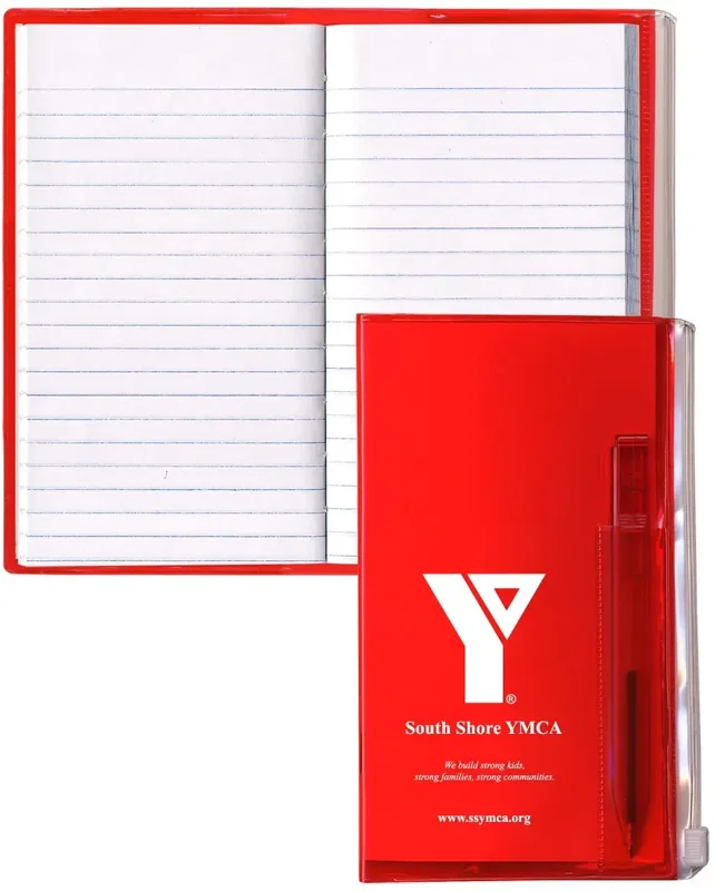 Personalized Tally Book with Pen & Extra Pocket — view 3