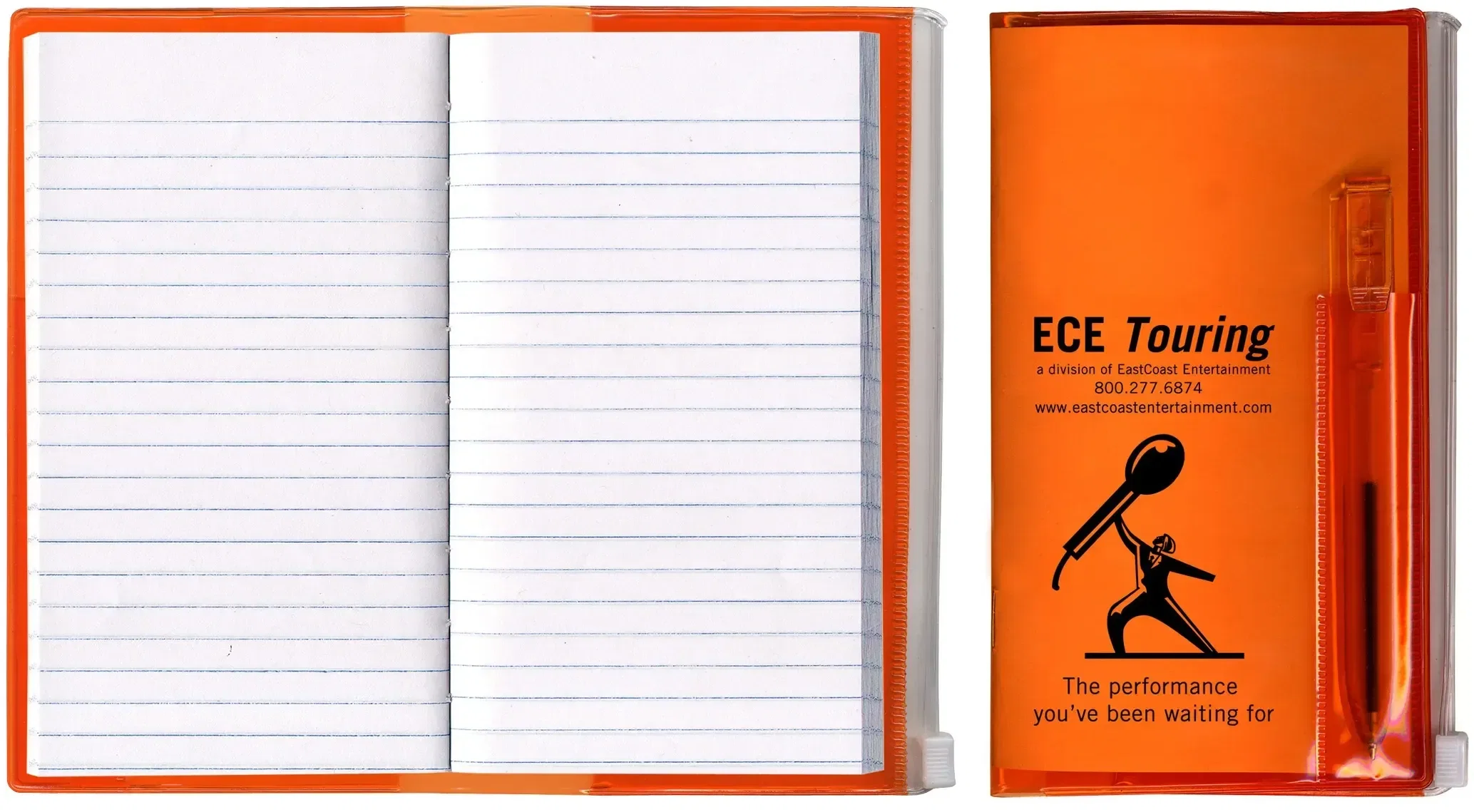 Personalized Tally Book with Pen & Extra Pocket — view 4