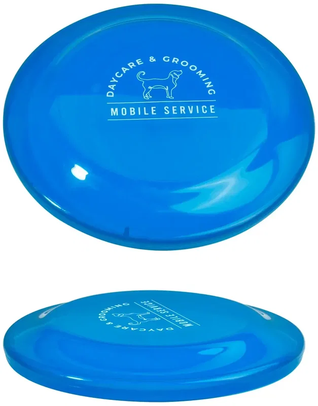 Custom Transparent Flying Disc — view 2