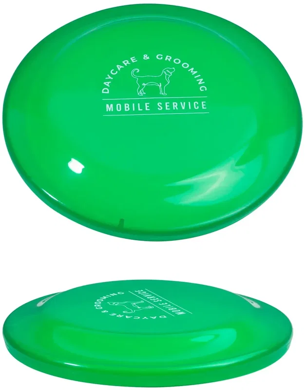 Custom Transparent Flying Disc — view 3