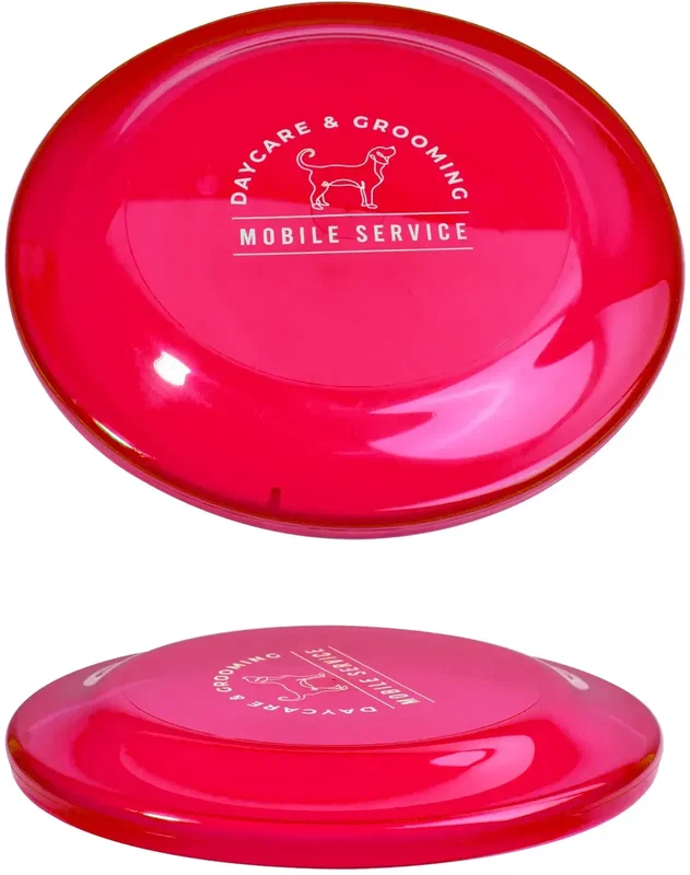 Custom Transparent Flying Disc — view 4