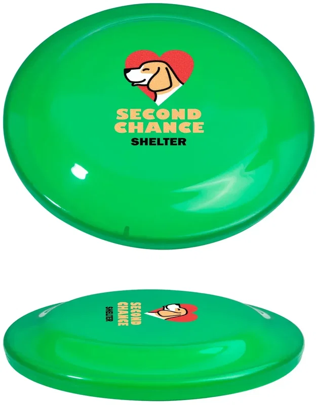 Personalized Transparent Flying Disc (Multi Color) — view 2