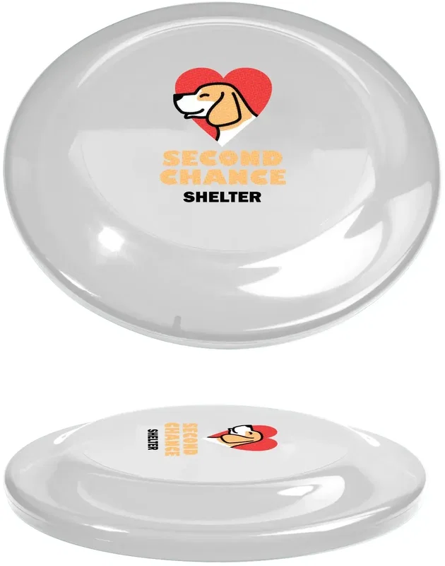 Personalized Transparent Flying Disc (Multi Color) — view 3
