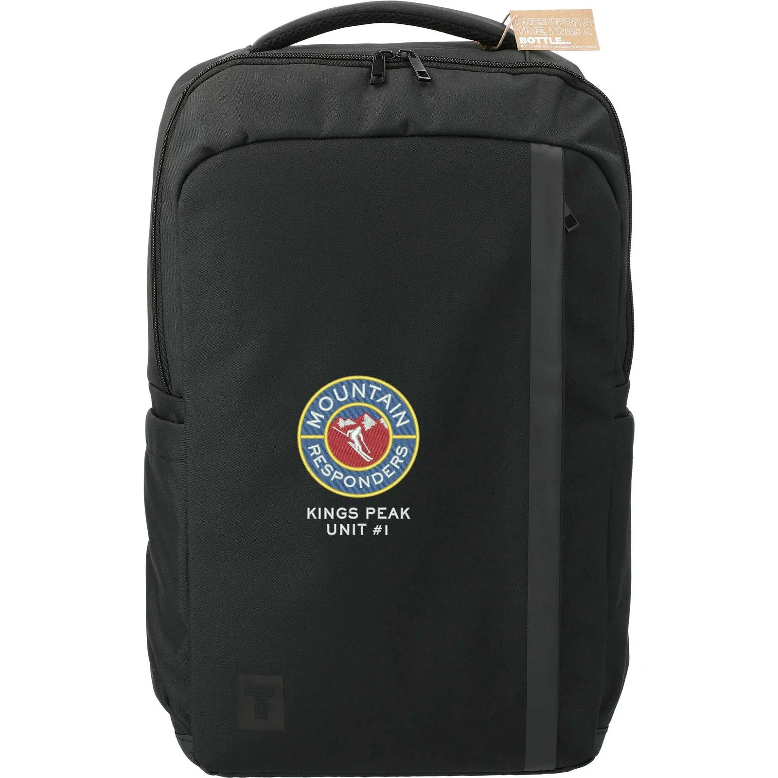 Custom Tranzip Recycled Computer Backpack - 17" — view 10