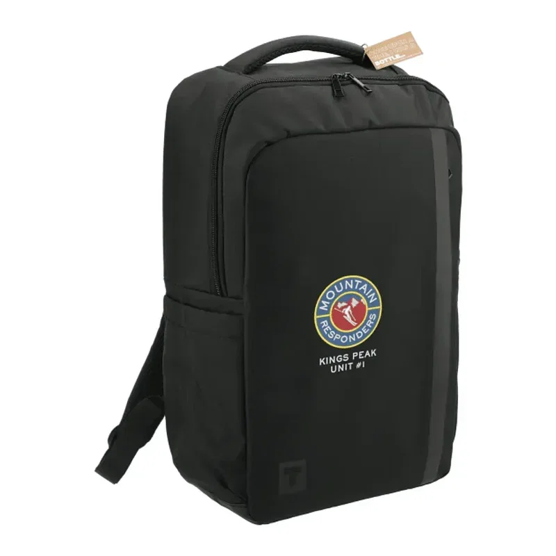 Custom Tranzip Recycled Computer Backpack - 17" — view 5