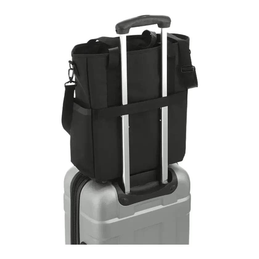 Custom Tranzip EcoSmart® Recycled Computer Tote — view 2
