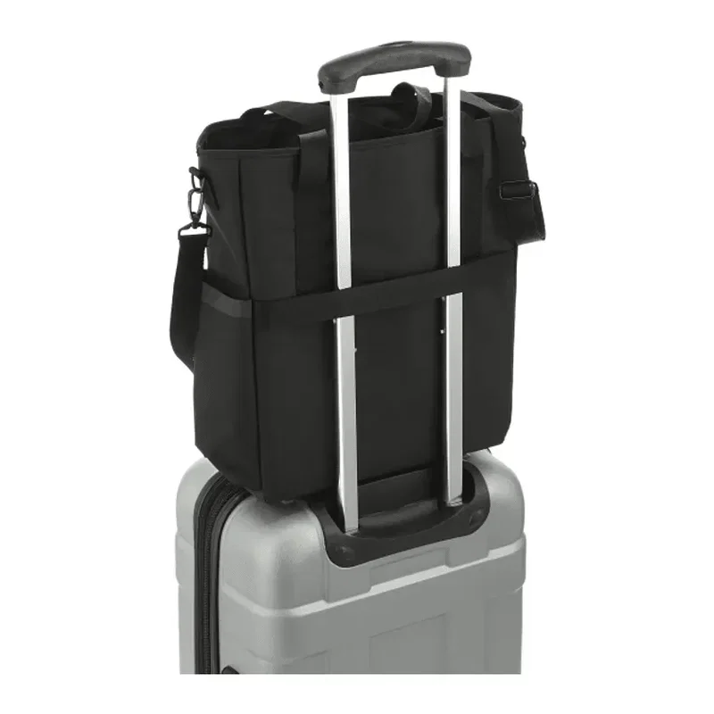 Custom Tranzip EcoSmart® Recycled Computer Tote — view 2