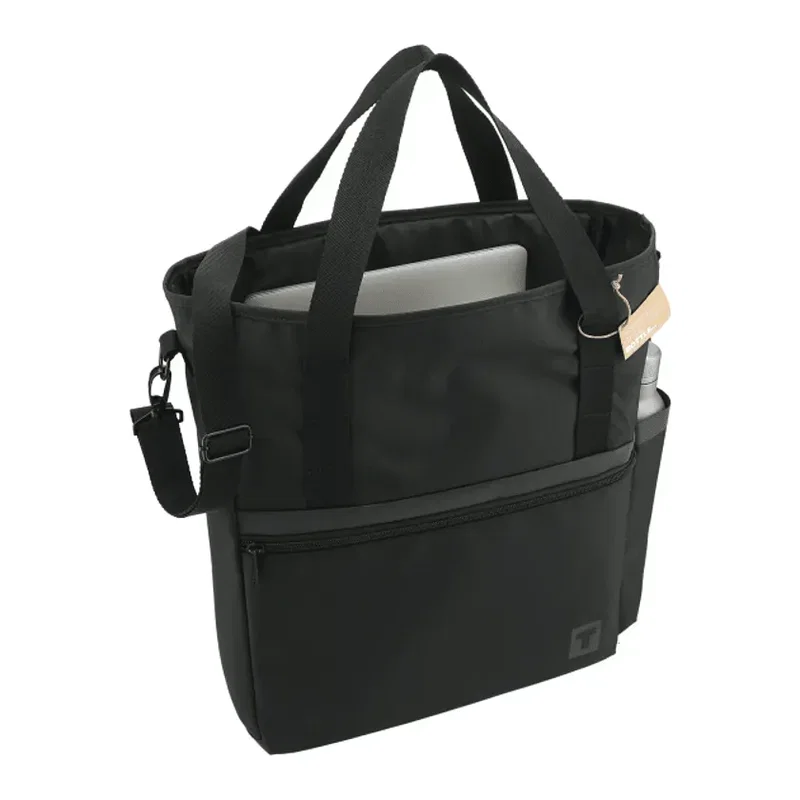 Custom Tranzip EcoSmart® Recycled Computer Tote — view 5