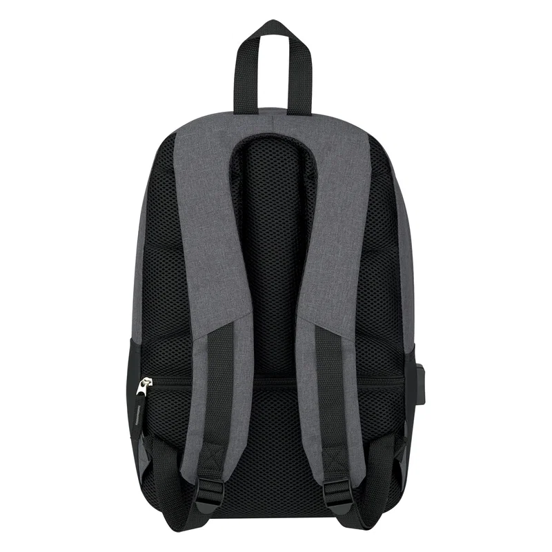 Travel Computer Backpack, USB Charging Port, Double Zipper, Computer Bag for Men & Women — view 12