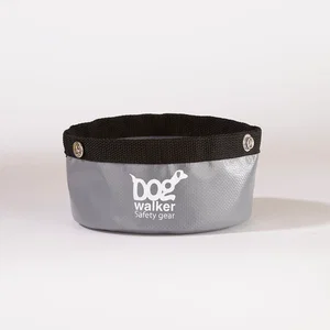 500D Tarpaulin Collapsible Waterproof Dog Bowl, 6" x 3" x 6", 1-Color Imprint