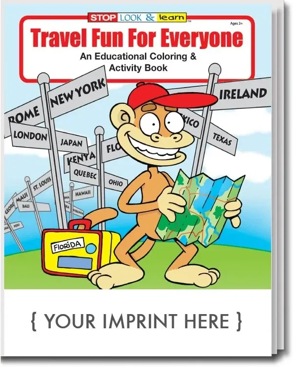 Travel Fun for Everyone Coloring & Activity Book