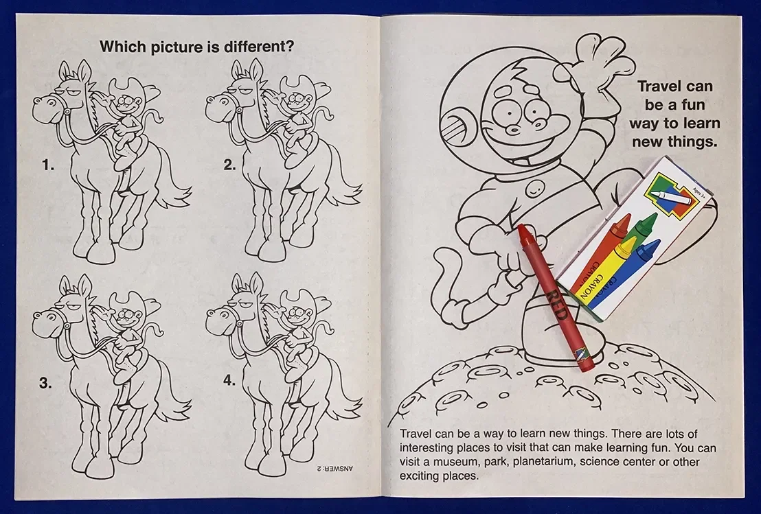 Travel Fun for Everyone Coloring & Activity Book — view 2