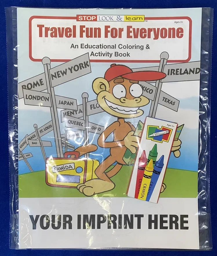 Travel Fun for Everyone Coloring & Activity Book — view 3