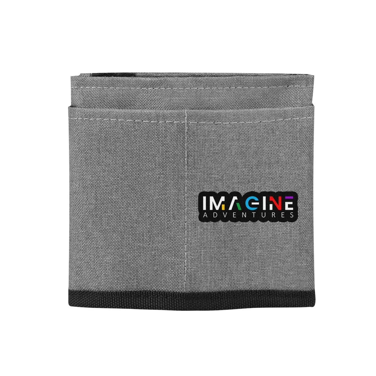Luggage drink holder shown in full before anything is packed inside