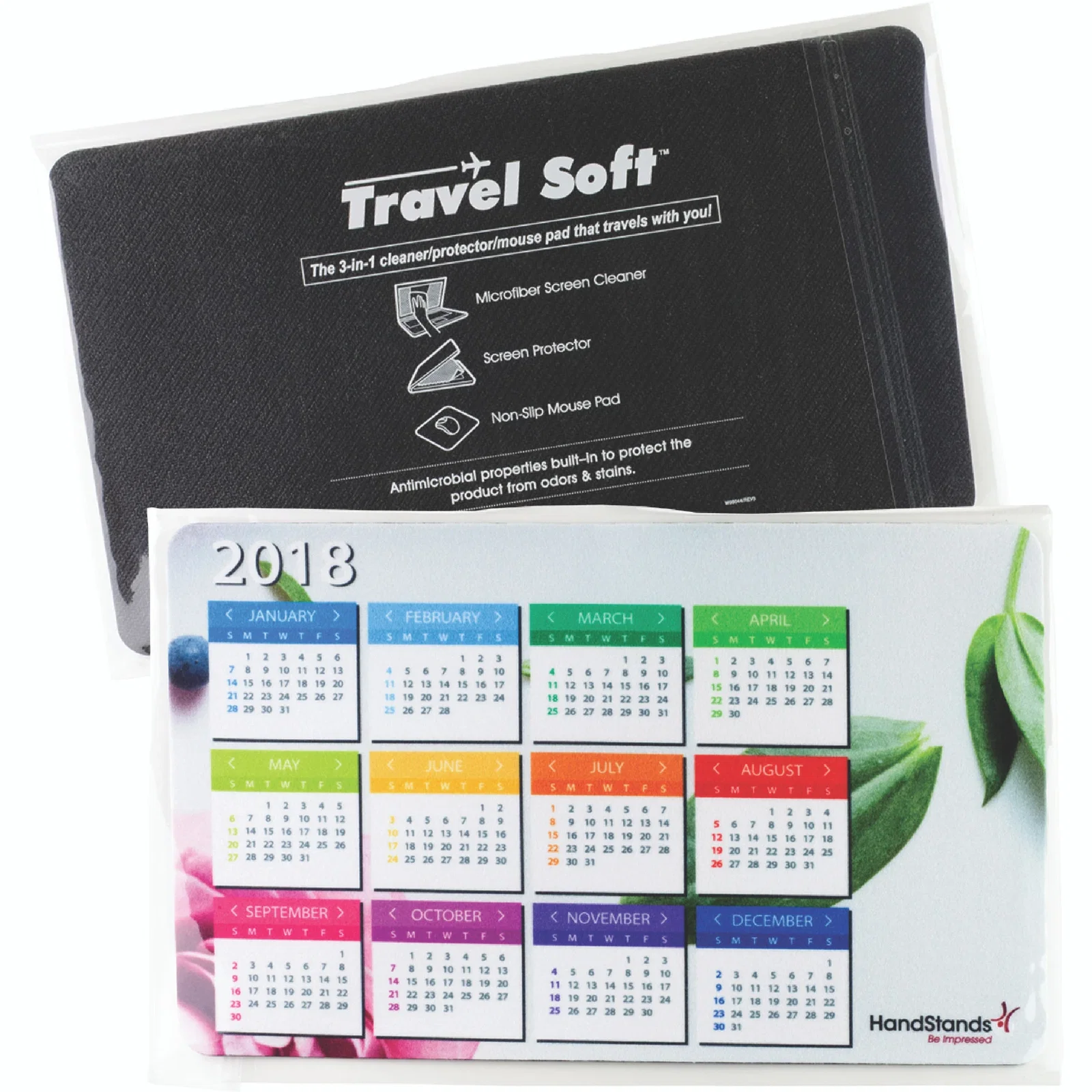 Travel Soft™ Mouse Pad, Microfiber Cloth and Screen Cleaner — view 6