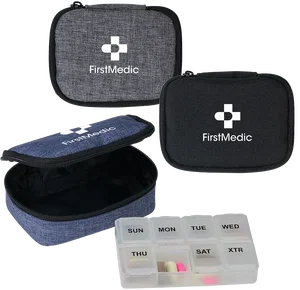 Traveler 8 Compartment Pill Organizer