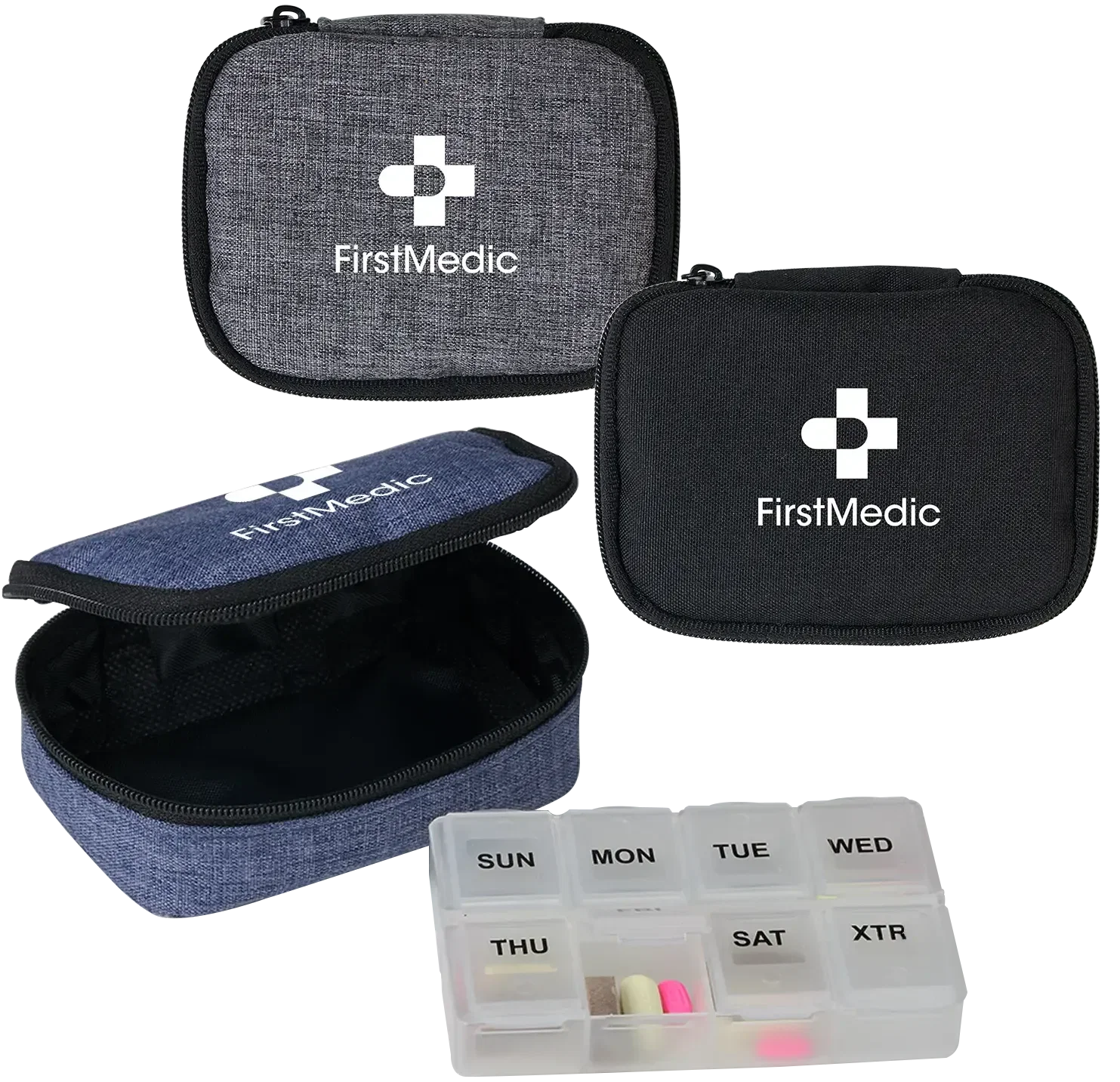 Traveler 8 Compartment Pill Organizer