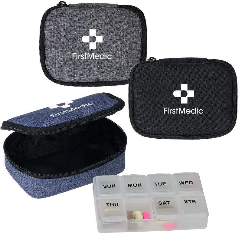 Traveler 8 Compartment Pill Organizer