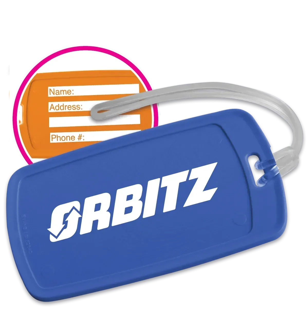 Personalized Traveler Luggage Tag