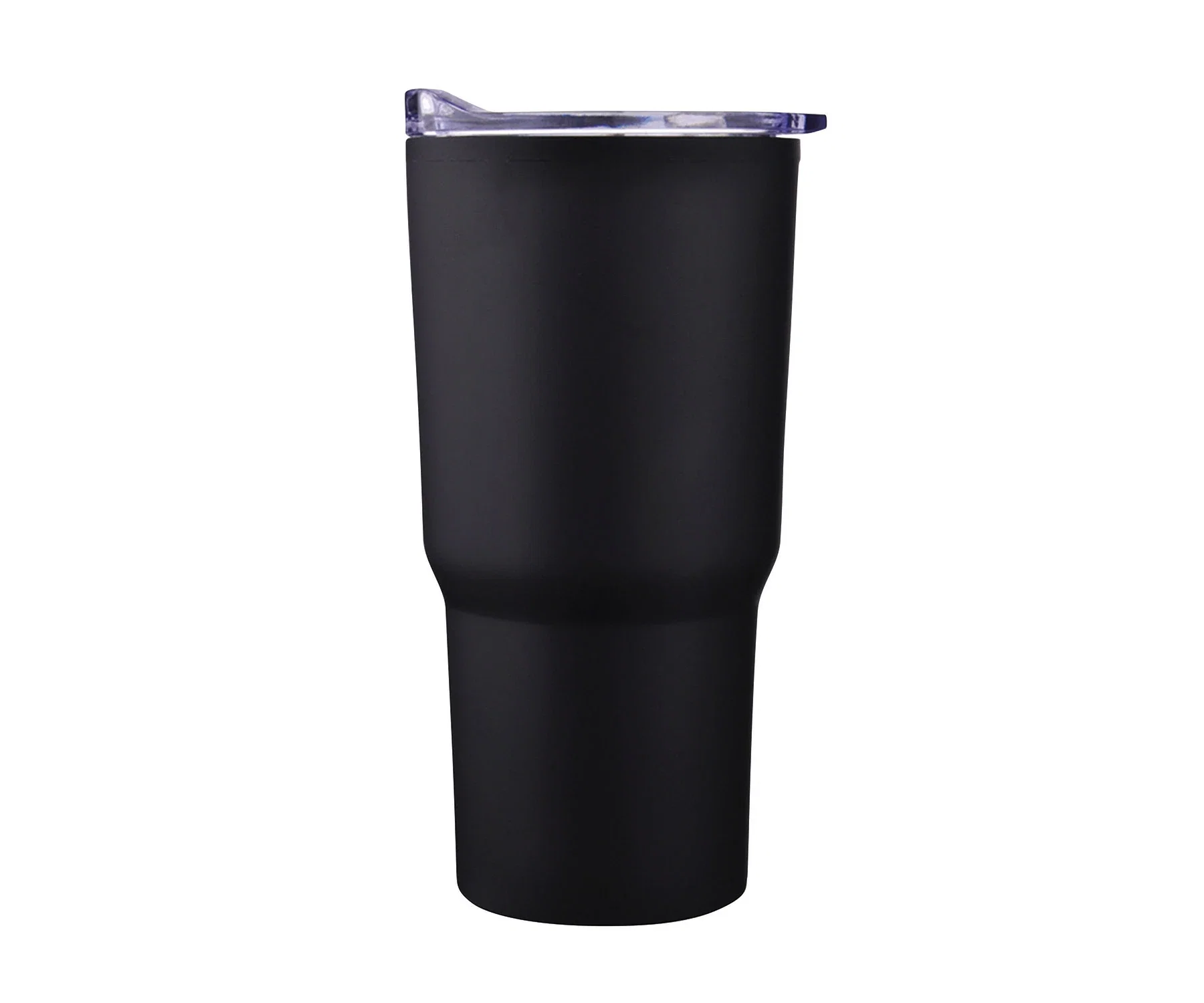 Traveler's 20 oz. Cup-Holder Tumbler. Stainless steel 20 oz cup-holder tumbler fits car cup holders for commuters, view 3