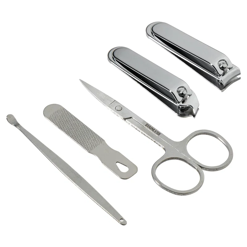 Promotional TravelMate Manicure Kit, angled side view of the zippered case