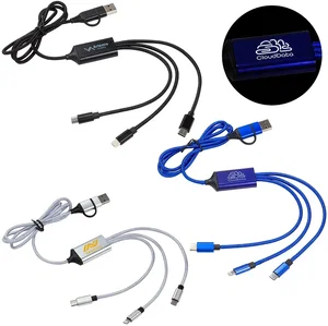 Traverse Braided Light-Up Charging Cable