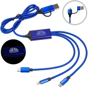 Traverse Braided Light-Up Charging Cable
