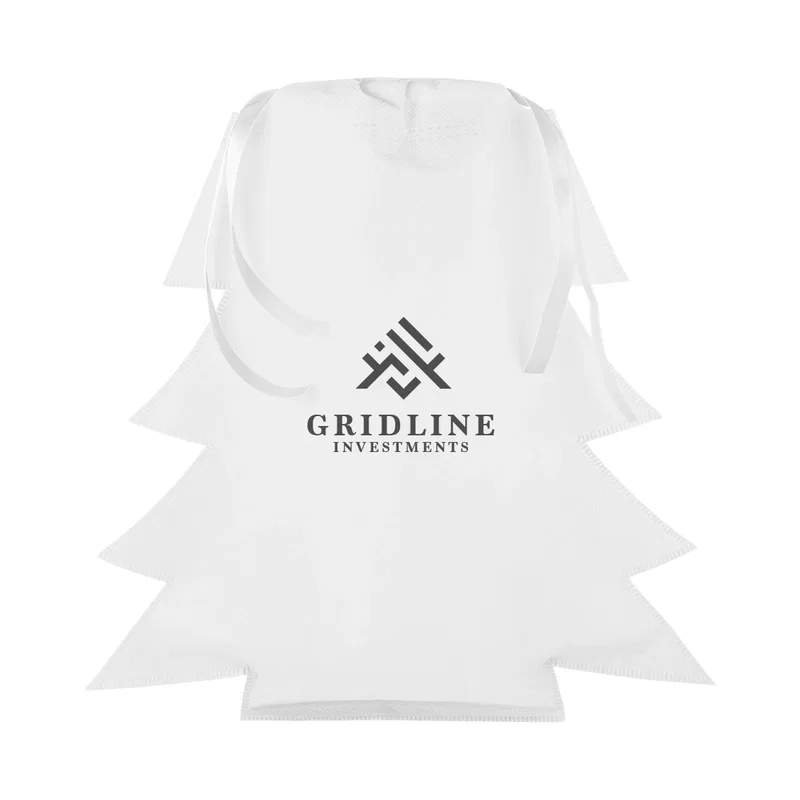 Tree Shaped Non-Woven Gift Bag — view 2