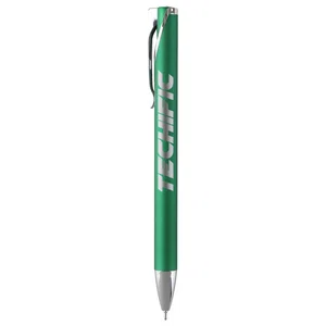 Aluminum Executive Ballpoint Pen with Soft-Touch Jumbo Barrel
