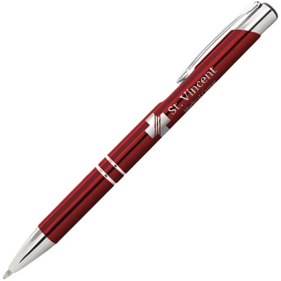 Tres-Chic Metal Click Pen — view 2