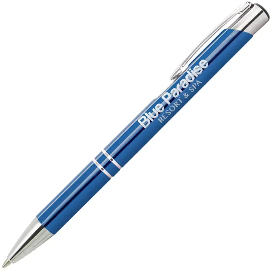 Tres-Chic Metal Click Pen — view 3