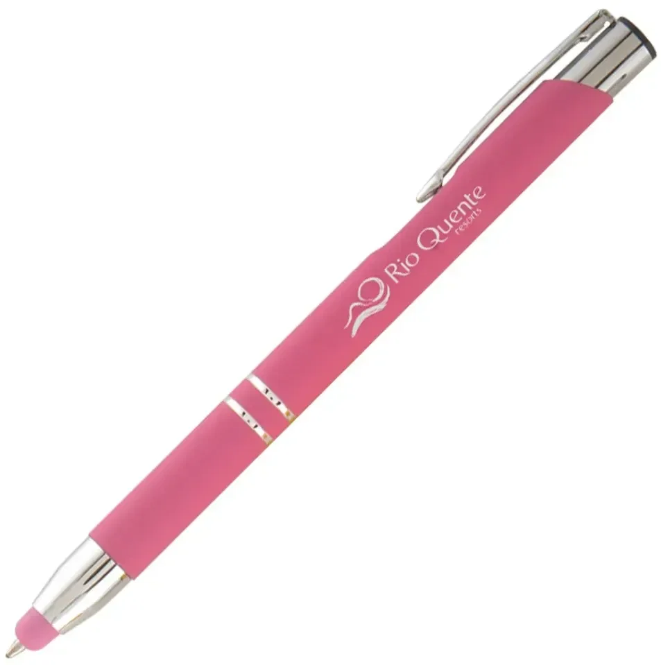 Tres-Chic Softy Brights with Stylus Click Pen (Black Ink) — view 4
