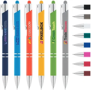 Tres-Chic Softy w/ Stylus Top Click Pen
