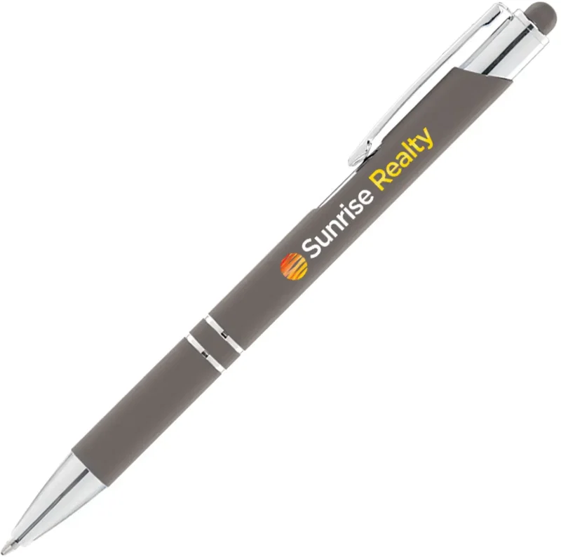 Tres-Chic Softy w/ Stylus Top Click Pen — view 3