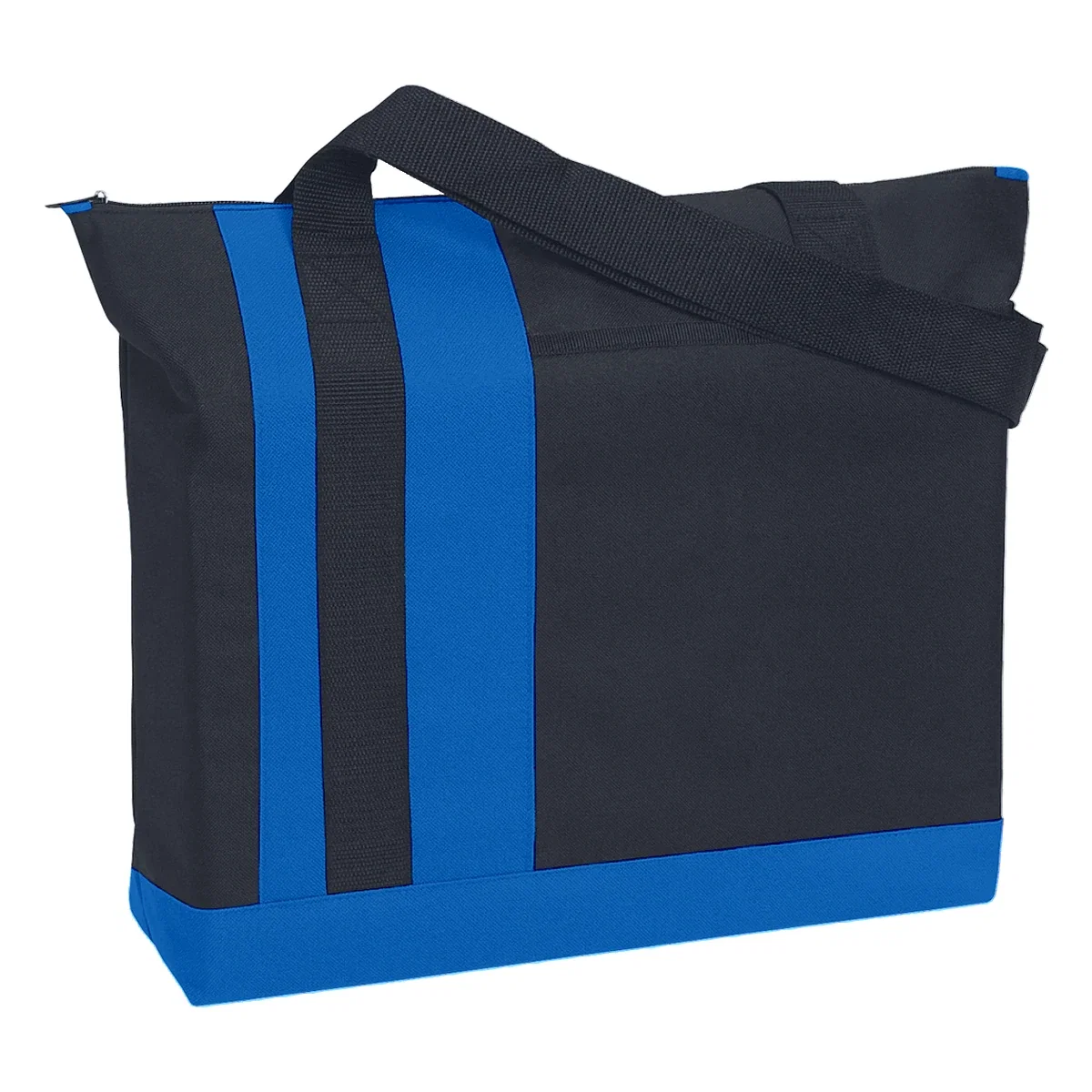 Shoulder handles gathered in one hand