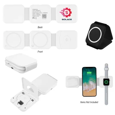 Folded closed into a compact travel-ready shape