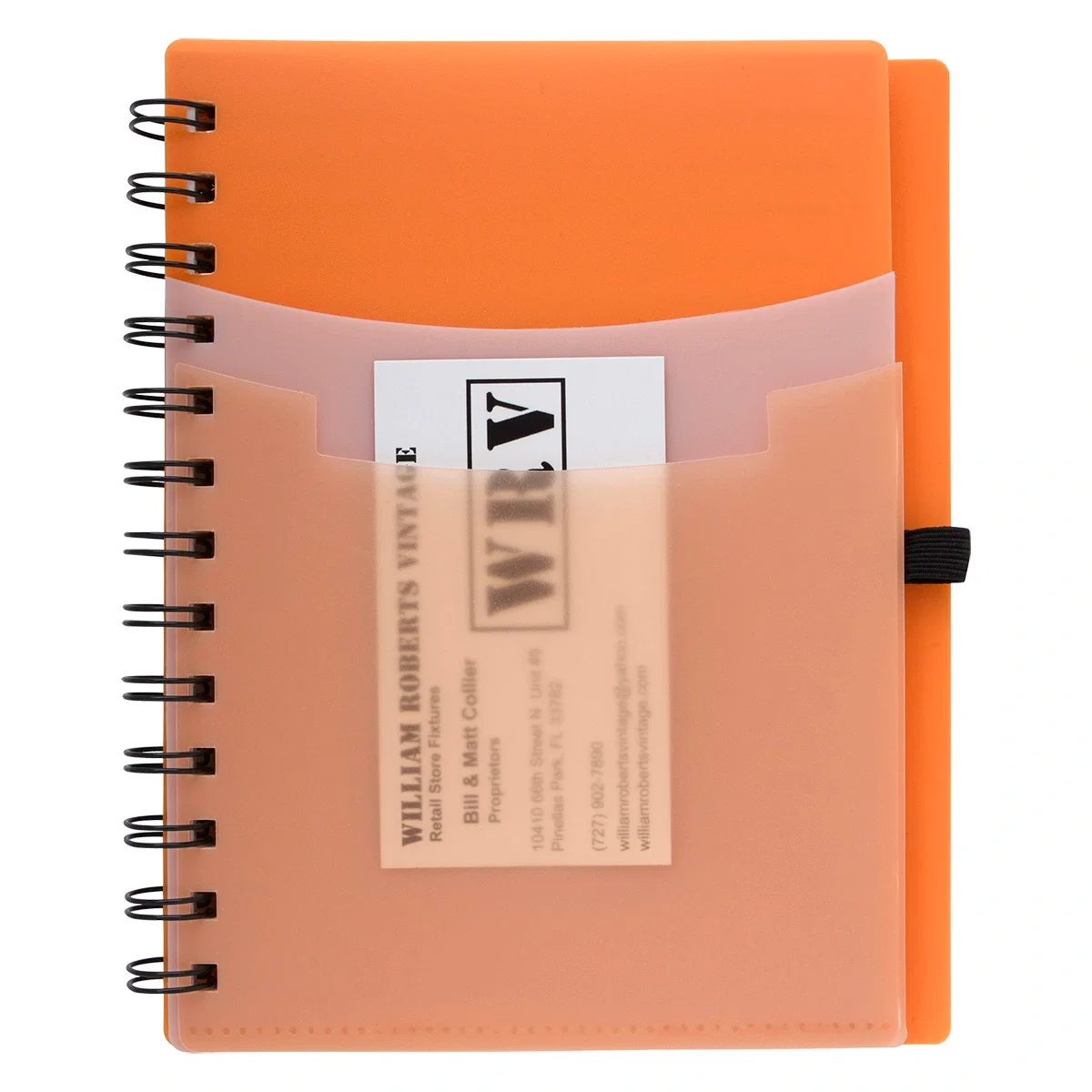 Slim profile makes this book easy to slide into a bag