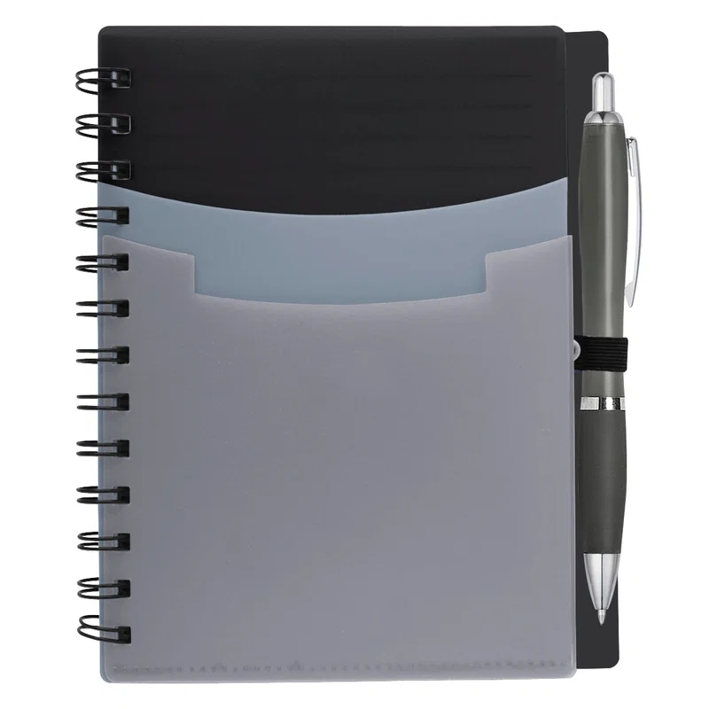 Tri-Pocket Notebook & Satin Pen — view 6