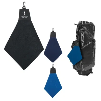 Hanger clip shown at the top of the folded cloth