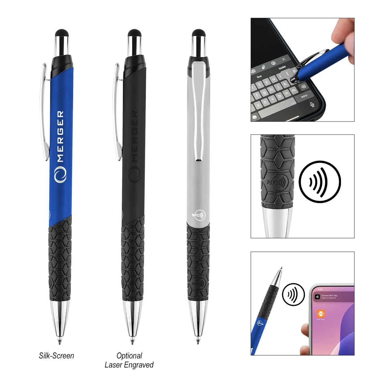  Triangle Metal Barrel Mechanical Pencil