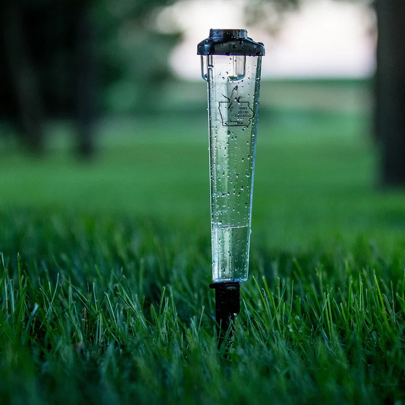 Triangle Rain Gauge — view 1