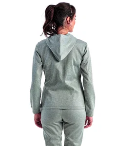 TriDri Ladies' Spun Dyed Full-Zip Hooded Sweatshirt