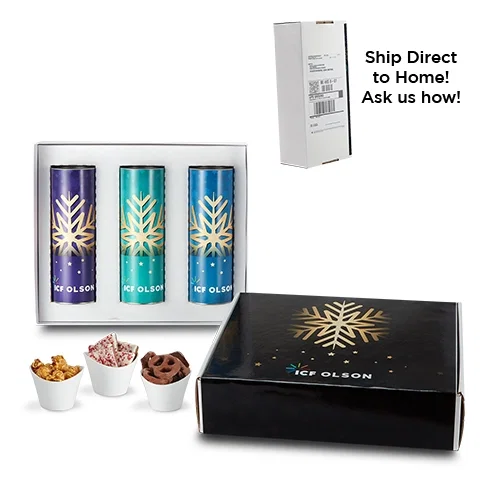 Trio Snack Tubes Gift Set in Mailer Box — view 2