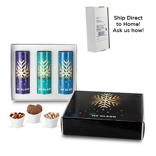 Trio Snack Tubes Gift Set in Mailer Box — view 3