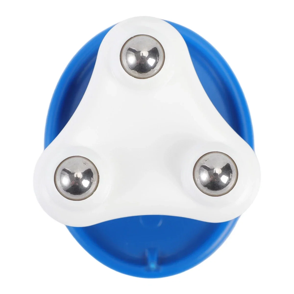 Triton Roller Massager in use, held in hand for a massage