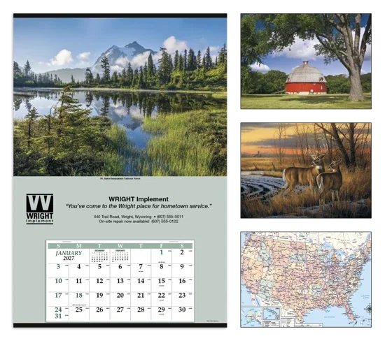 Triumph® Calendars Jumbo Hanger (12-Month) Calendar